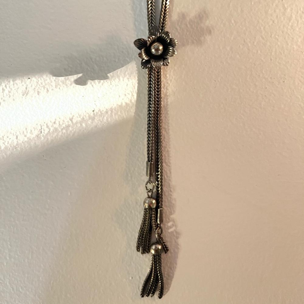 Vintage floral necklace